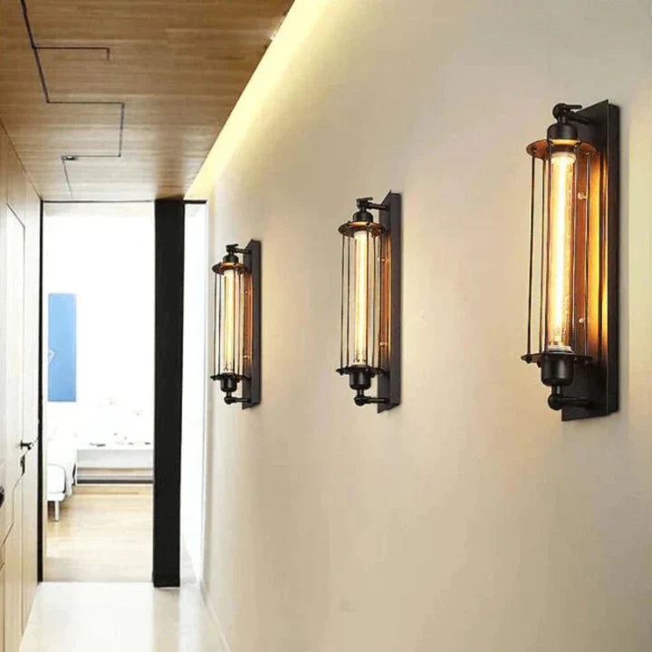 Lampa Ścienna w Stylu Industrialnym